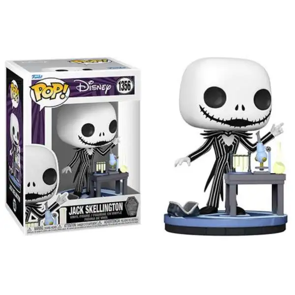 Funko The Nightmare Before Christmas 30th Anniversary POP! Disney Jack Skellington Vinyl Figure #1156 [Lab, Damaged Package]