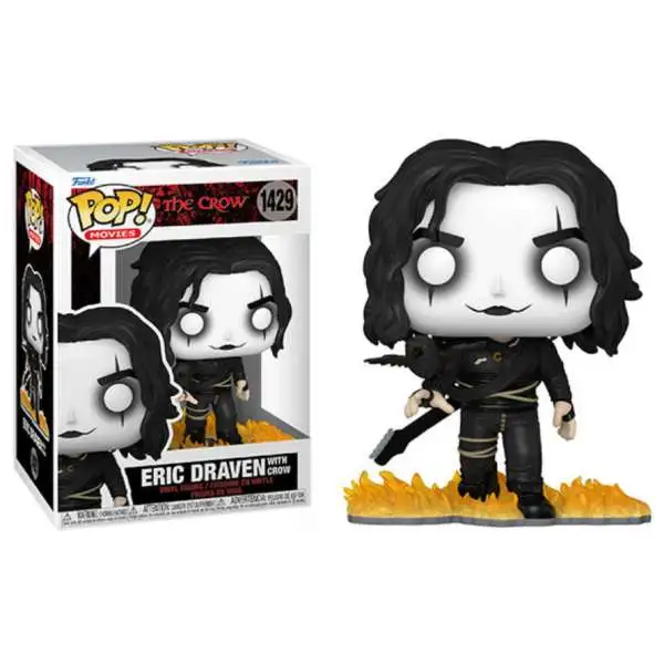 Funko The Crow POP! Movies Eric Draven Vinyl Figure #1429 [with Crow]