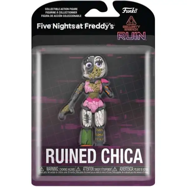 Funko Five Nights at Freddy's Security Breach Ruin Chica Action Figure