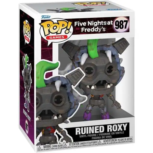 Funko Five Nights at Freddy's Security Breach Ruin POP! Games Ruined Roxy Vinyl Figure #987