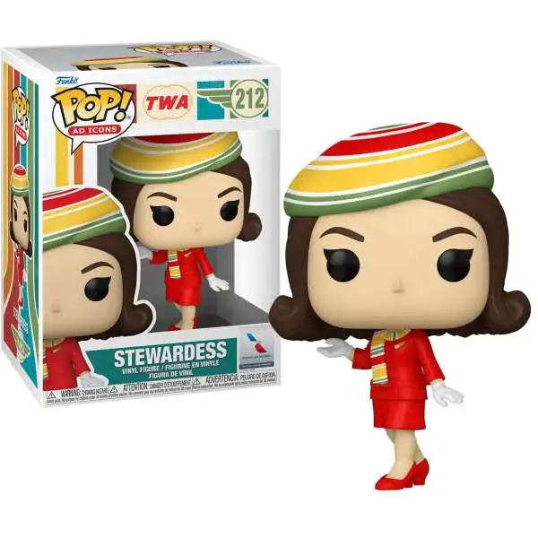 Funko TWA POP! Ad Icons Stewardess Vinyl Figure