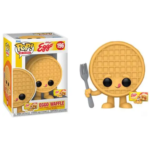 Funko Kellogg's POP! AD Icons Eggo Waffle Vinyl Figure #196 (Pre-Order ships June)