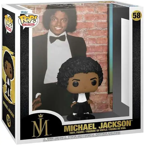 Funko POP! Rock Albums Michael Jackson 3-D Album Cover #58 [Off the Wall] (Pre-Order ships October)