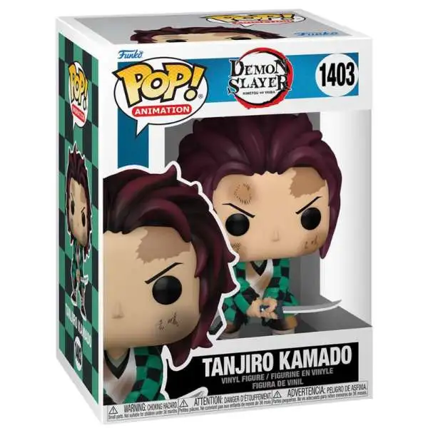 Funko Demon Slayer POP! Animation Tanjiro Vinyl Figure #1403 [Training] (Pre-Order ships January)
