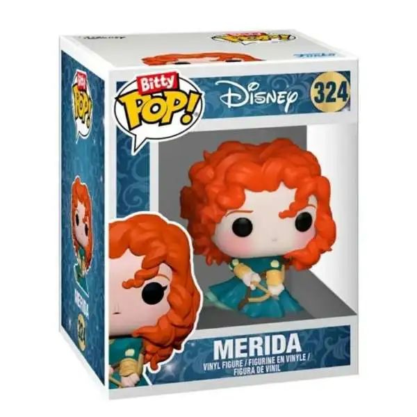 Funko Disney Princess Bitty POP! Merida Micro Figure #324 [Loose]