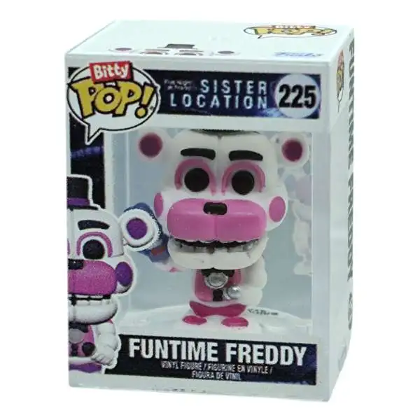 Funko Five Nights at Freddy's Bitty POP! Funtime Freddy 1/3 Micro Figure #225 [Loose]