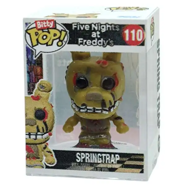 Funko Five Nights at Freddy's Bitty POP! Springtrap 1/6 Micro Figure #110 [Loose]