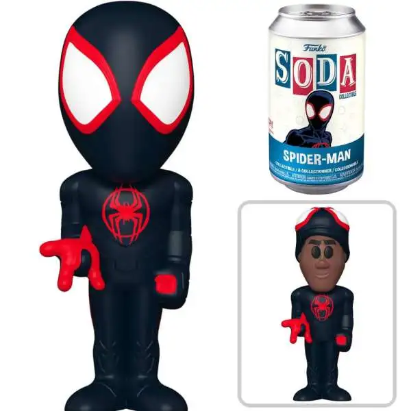 Funko Marvel Spider-Man Across the SpiderVerse Vinyl SODA Spider-Man Miles Morales Figure