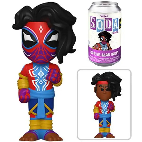 Funko Marvel Spider-Man Across the SpiderVerse Vinyl SODA Spider-Man India Figure [Specialty Series]