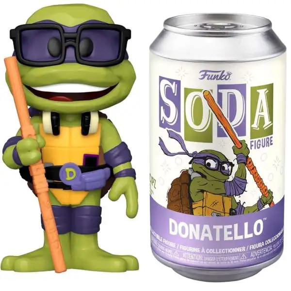 Funko Teenage Mutant Ninja Turtles Mutant Mayhem Vinyl Soda Donatello Figure