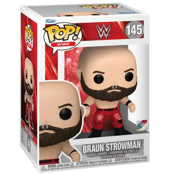 Funko WWE Wrestling POP! WWE Braun Strowman Vinyl Figure #145