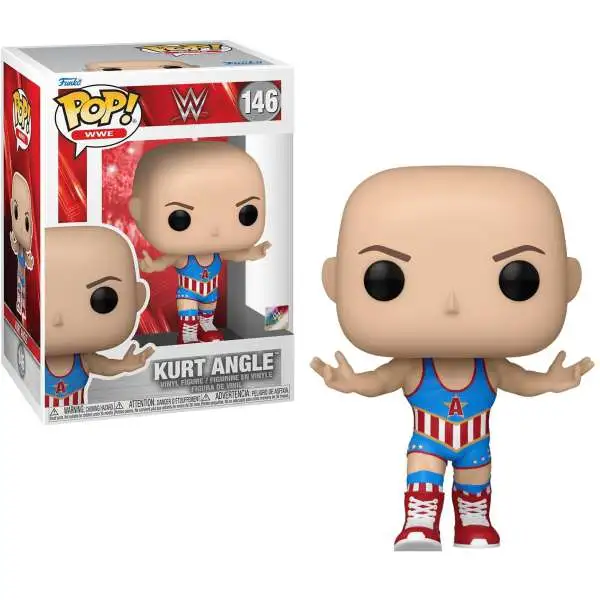 Funko WWE Wrestling POP! WWE Kurt Angle Vinyl Figure #146