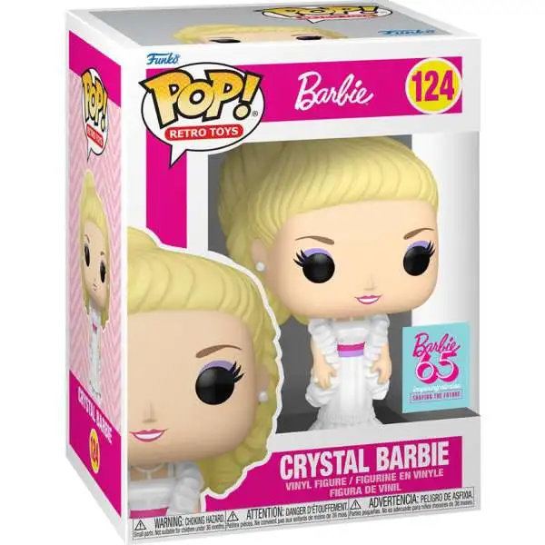 Funko POP! Retro Toys Crystal Barbie Vinyl Figure #124 [Pearl]