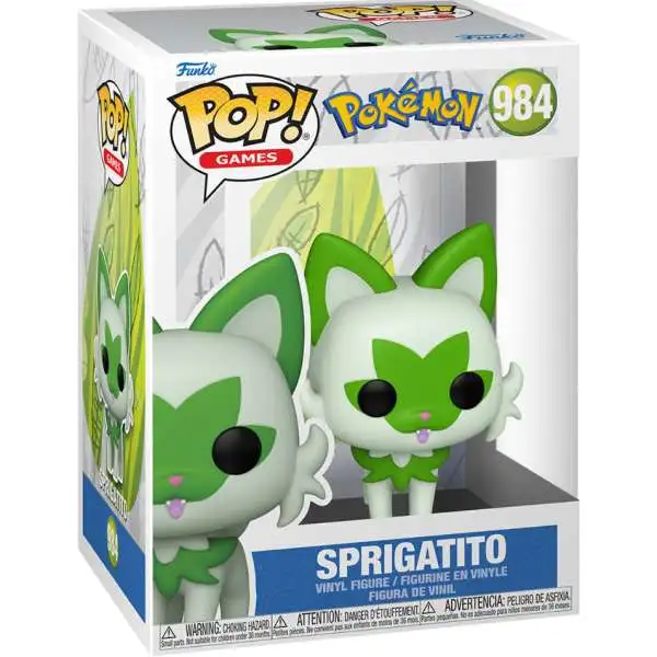Funko Pokemon POP! Games Sprigatito Vinyl Figure #984
