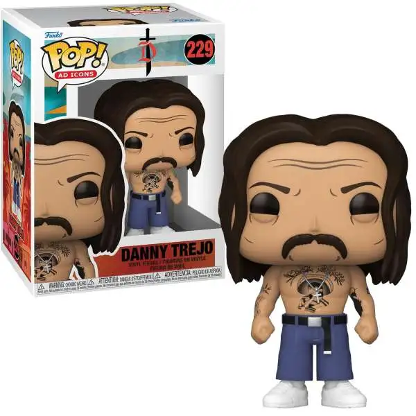 Funko POP! Ad Icons Danny Trejo Vinyl Figure #229