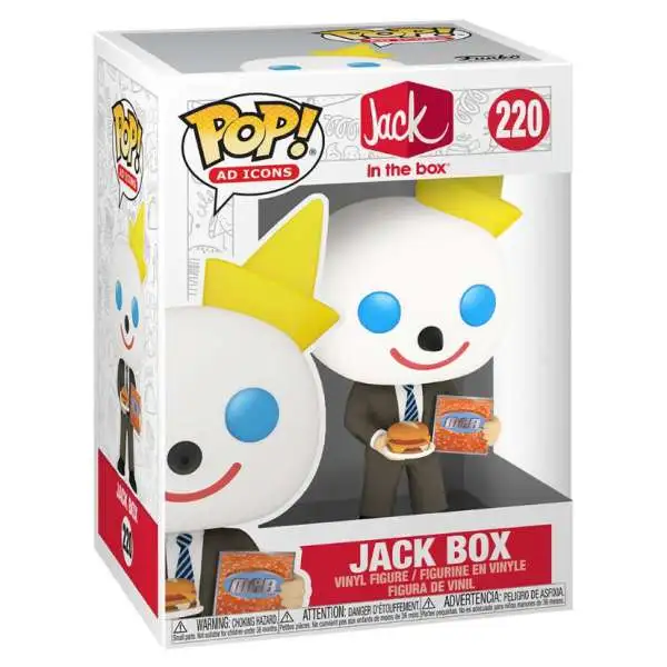 Funko POP! Ad Icons Jack In the Box - MCB Vinyl Figure #220