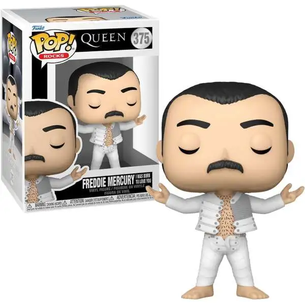 Funko Queen POP! Rocks Freddie Mercury Vinyl Figure #375 [I Was Born to Love You]