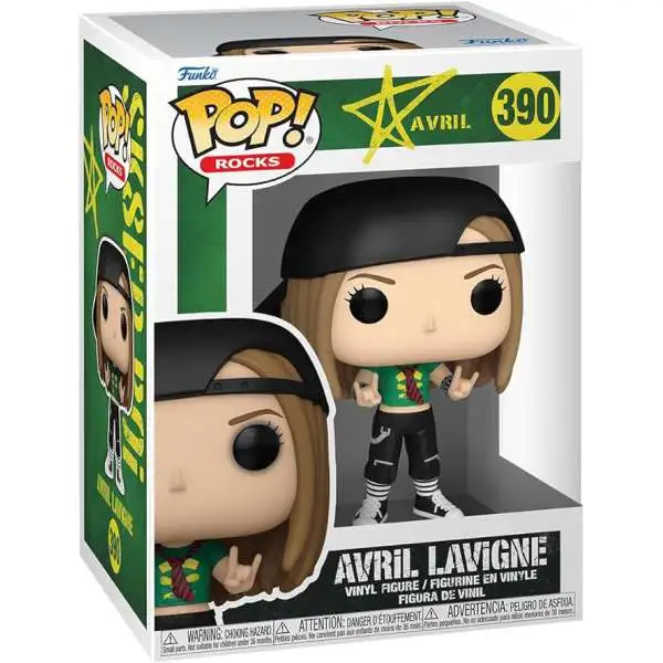 Funko POP! Rocks Avril Lavigne Vinyl Figure #390 [Sk8ter Boi]