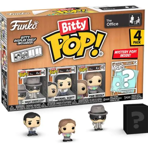 Funko Bitty POP! The Office Vinyl Mini Figure 4-Pack