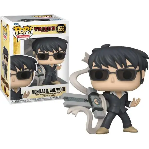 Funko Trigun POP! Animation Nicholas Wolfwood Vinyl Figure [With Punisher]