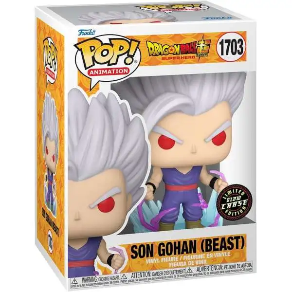 Funko Dragon Ball Super Super Hero POP! Animation Gohan Beast Vinyl Figure #1703 [Chase Version]