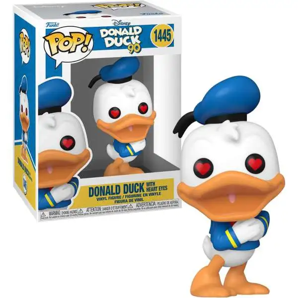 Funko Donald Duck 90th Anniversary POP! Disney Donald Duck Vinyl Figure #1445 [Heart Eyes]