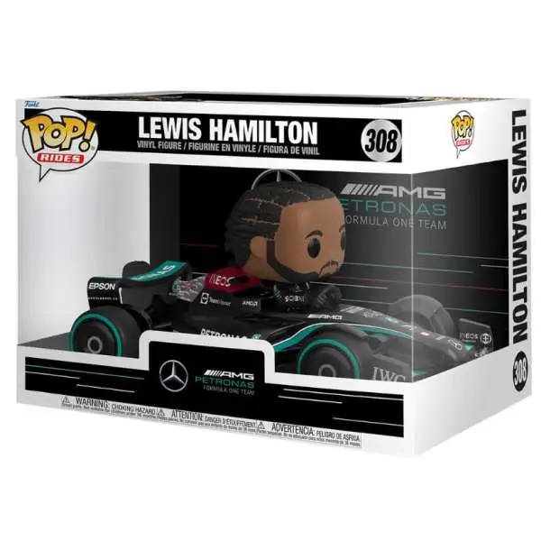 Funko Formula One POP! Rides Lewis Hamilton Deluxe Vinyl Figure #308