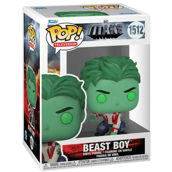 Funko DC Titans POP! Television Beast Boy Vinyl Figure #1512