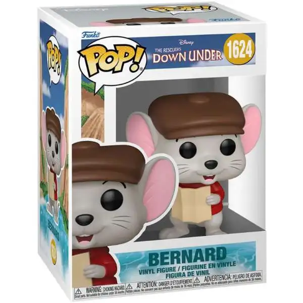 Funko Rescuers Down Under 35th Anniversary POP! Disney Bernard Vinyl Figure #1624
