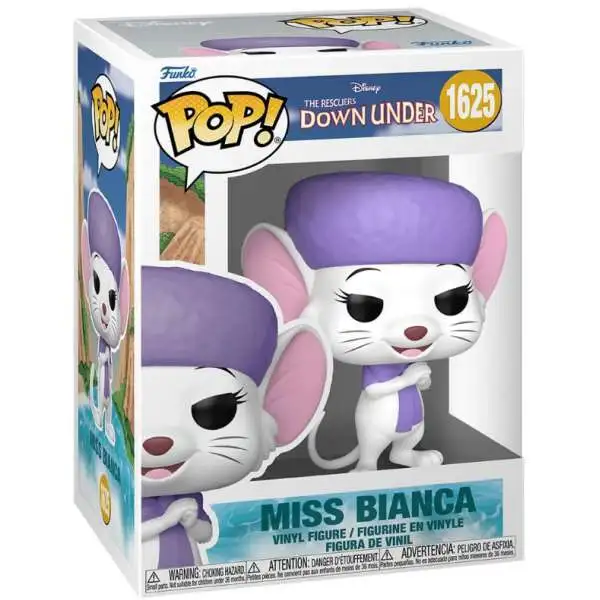 Funko Rescuers Down Under 35th Anniversary POP! Disney Miss Bianca Vinyl Figure #1625