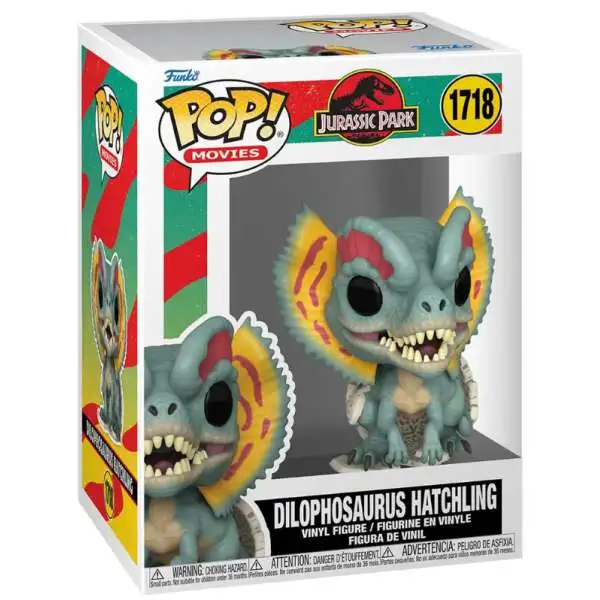 Funko Jurassic Park Hatchling POP! Movies Dilophosaurus Vinyl Figure #1718