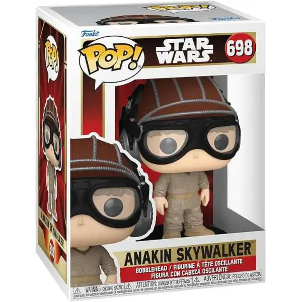 Funko The Phantom Menace POP! Star Wars Anakin with Helmet Vinyl Figure #698