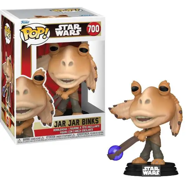 Funko The Phantom Menace POP! Star Wars Jar Jar Binks with Booma Balls Vinyl Figure #700