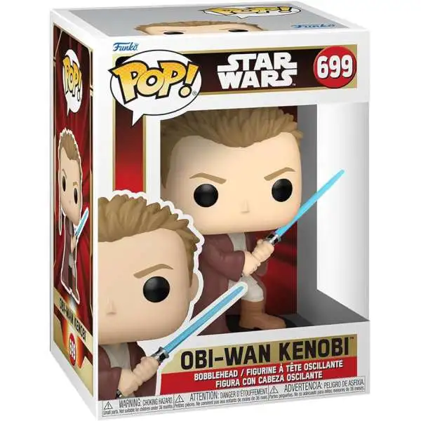 Funko The Phantom Menace POP! Star Wars Obi-Wan Kenobi Vinyl Figure #699 [Young]