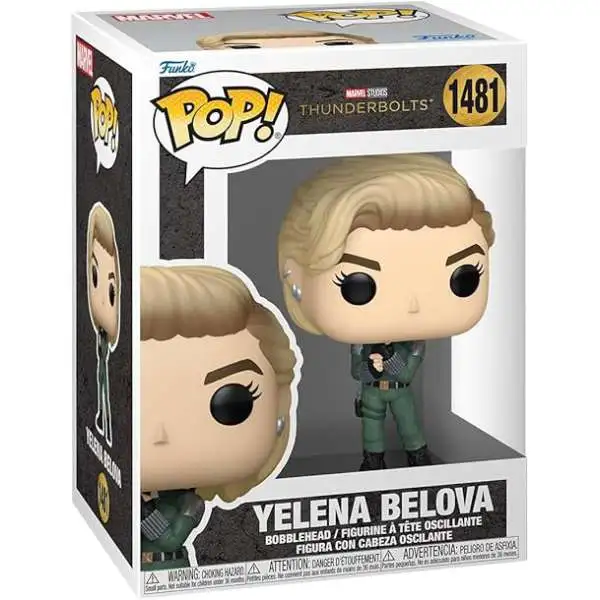 Funko Thunderbolts POP! Marvel Yelena Belova Vinyl Figure #1481 (Pre-Order ships January)