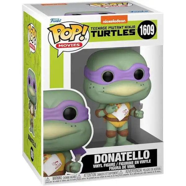 Funko Teenage Mutant Ninja Turtles POP! Movies Donatello Vinyl Figure #1609 [With Napkin]