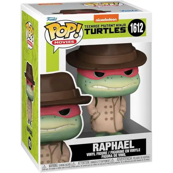 Funko Teenage Mutant Ninja Turtles POP! Movies Raphael Vinyl Figure #1612 [Coat & Hat]