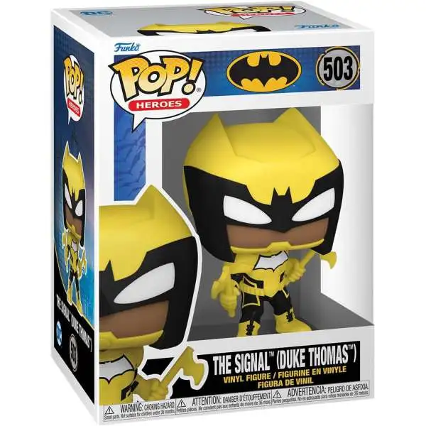 Funko DC Batman Warzone POP! Heroes The Signal / Duke Thomas Vinyl Figure #503