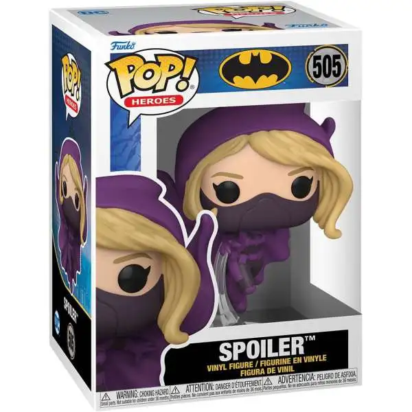 Funko DC Batman Warzone POP! Heroes Spoiler Vinyl Figure #505 [Stephanie Brown]