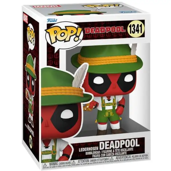 Funko POP! Marvel Deadpool Vinyl Figure #1341 [Lederhosen]