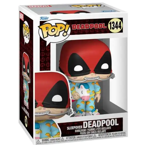 Funko POP! Marvel Deadpool Vinyl Figure #1344 [Sleepover]