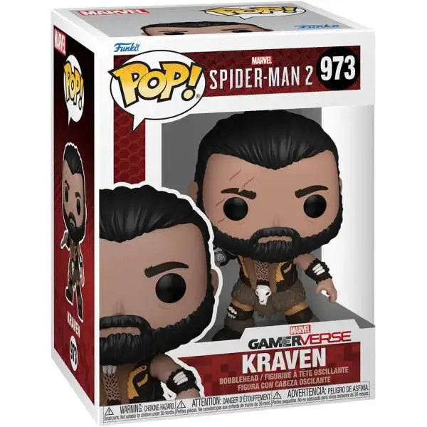 Funko Marvel Spider-Man 2 POP! Games Kraven Vinyl Figure #973