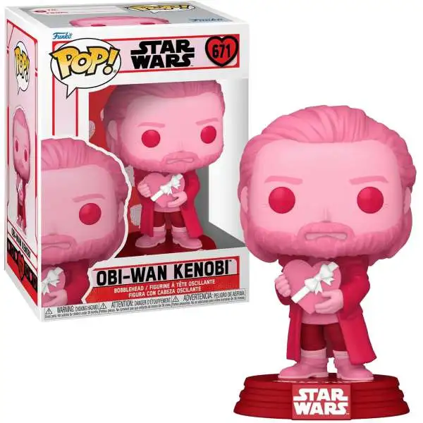 Funko POP! Star Wars Obi-Wan Kenobi Vinyl Figure [Valentine's Day 2024]