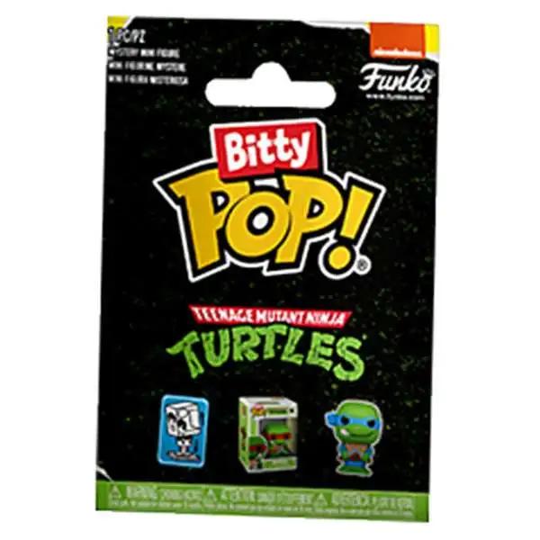 Funko Bitty POP! Teenage Mutant Ninja Turtles Mystery Pack [1 RANDOM Vinyl Mini Figure]