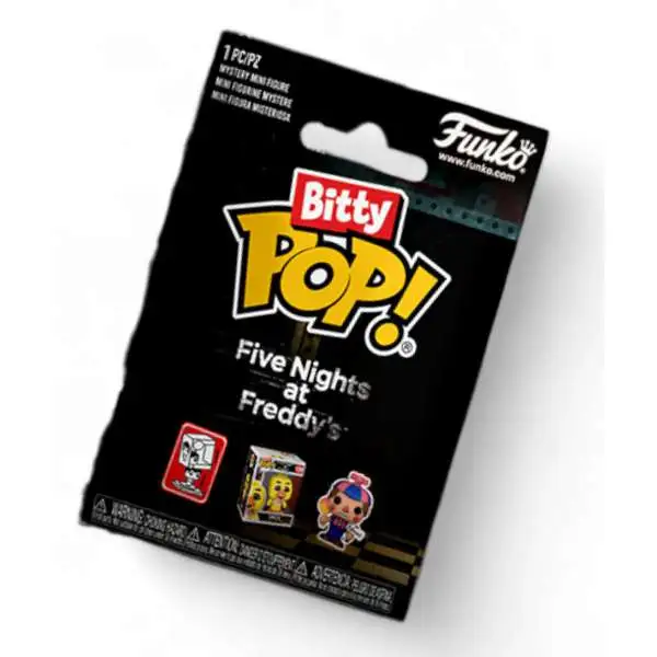 Funko Five Nights at Freddy's Bitty POP! FNAF Mystery Pack [1 RANDOM Vinyl Micro Figure]