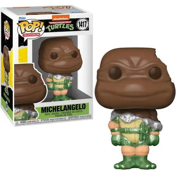 Funko Teenage Mutant Ninja Turtles POP! Television Michelangelo Vinyl Figure [Easter 2024]