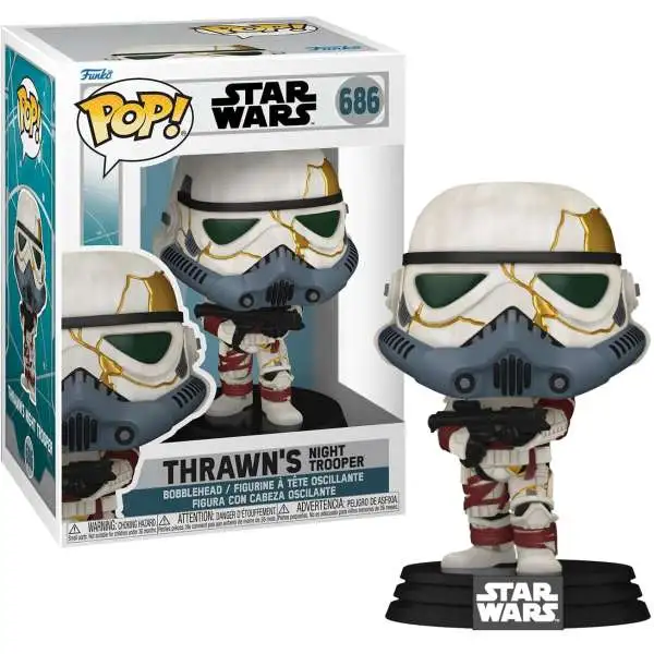 Funko Star Wars Ahsoka POP! Vinyl Thrawn's Night Trooper Vinyl Figure #686 [Left]