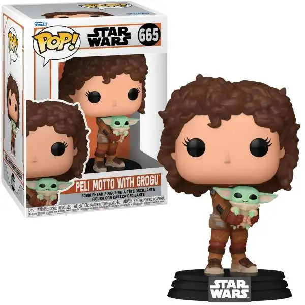 Funko Star Wars The Mandalorian POP! Television Peli Motto Vinyl Figure [With Grogu]