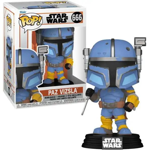 Funko Star Wars The Mandalorian POP! Television Paz Vizsla Vinyl Figure