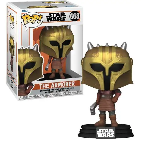 Funko Star Wars The Mandalorian POP! Television The Armorer Vinyl Figure
